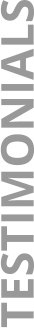 TESTIMONIALS